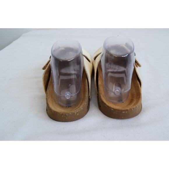 El Naturalista N5794 Shoes Women’s 40 US 9 Cream Sandals Two Strap Leather - Picture 3 of 10